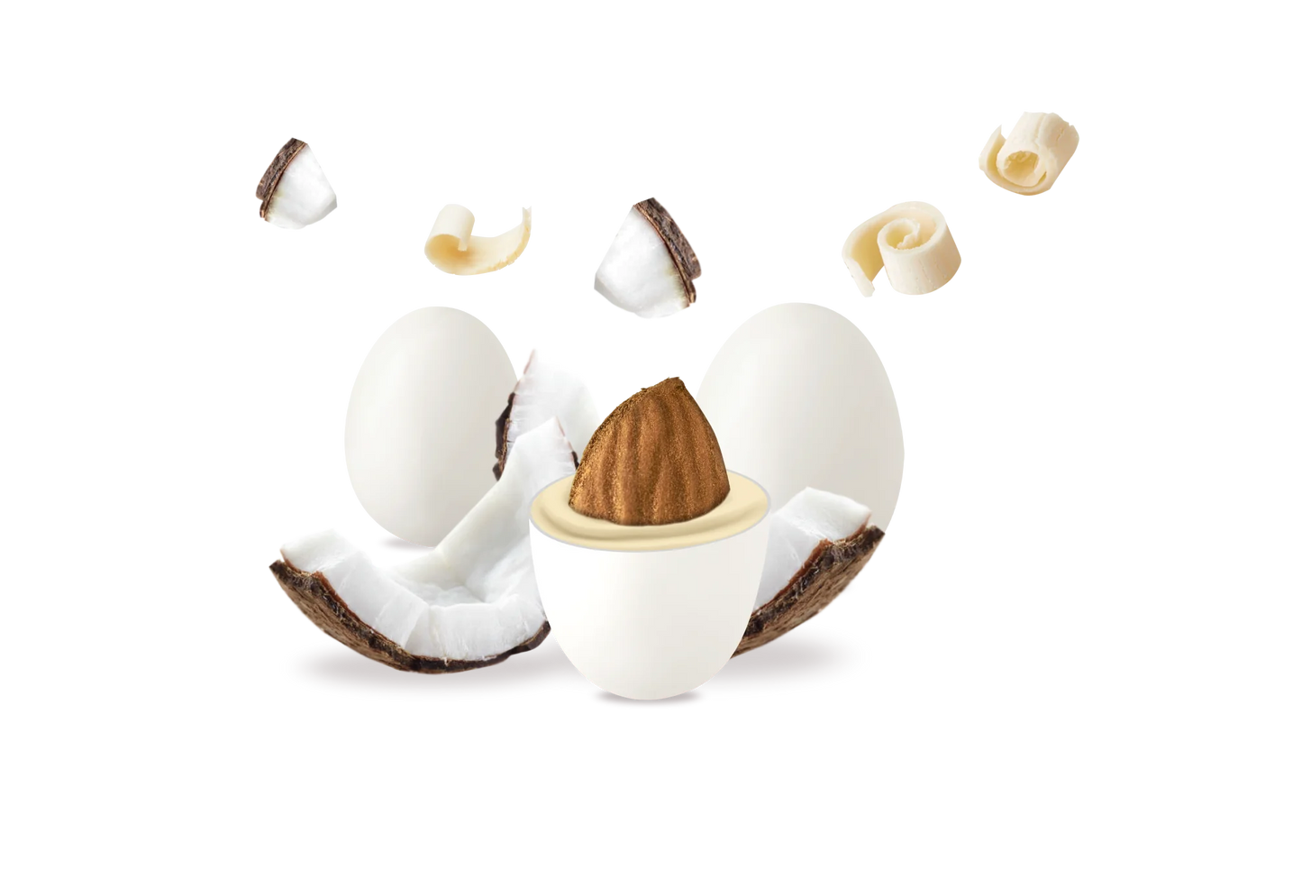 confetti cocco maxtris sfuso