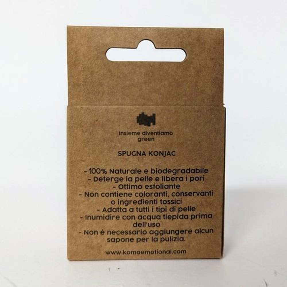 spugna in konjac