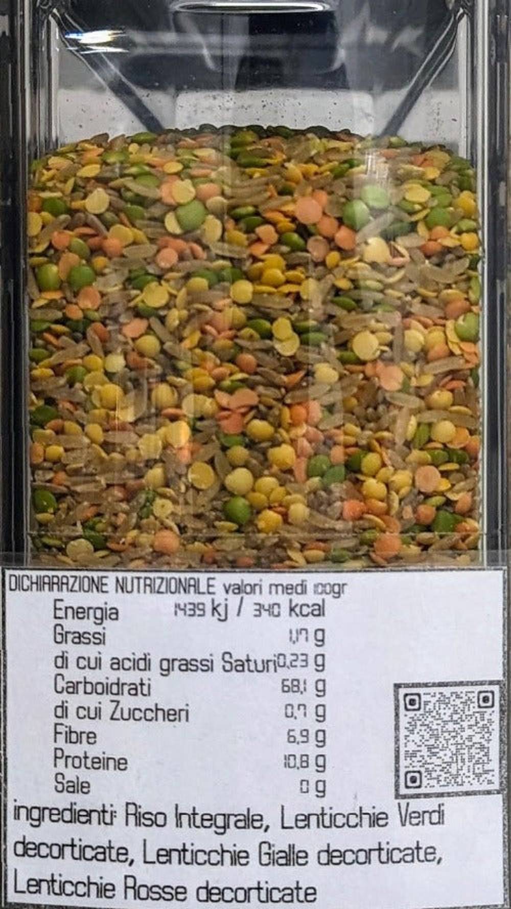 Sfiziosa riso integrale lenticchie del colle sfuso