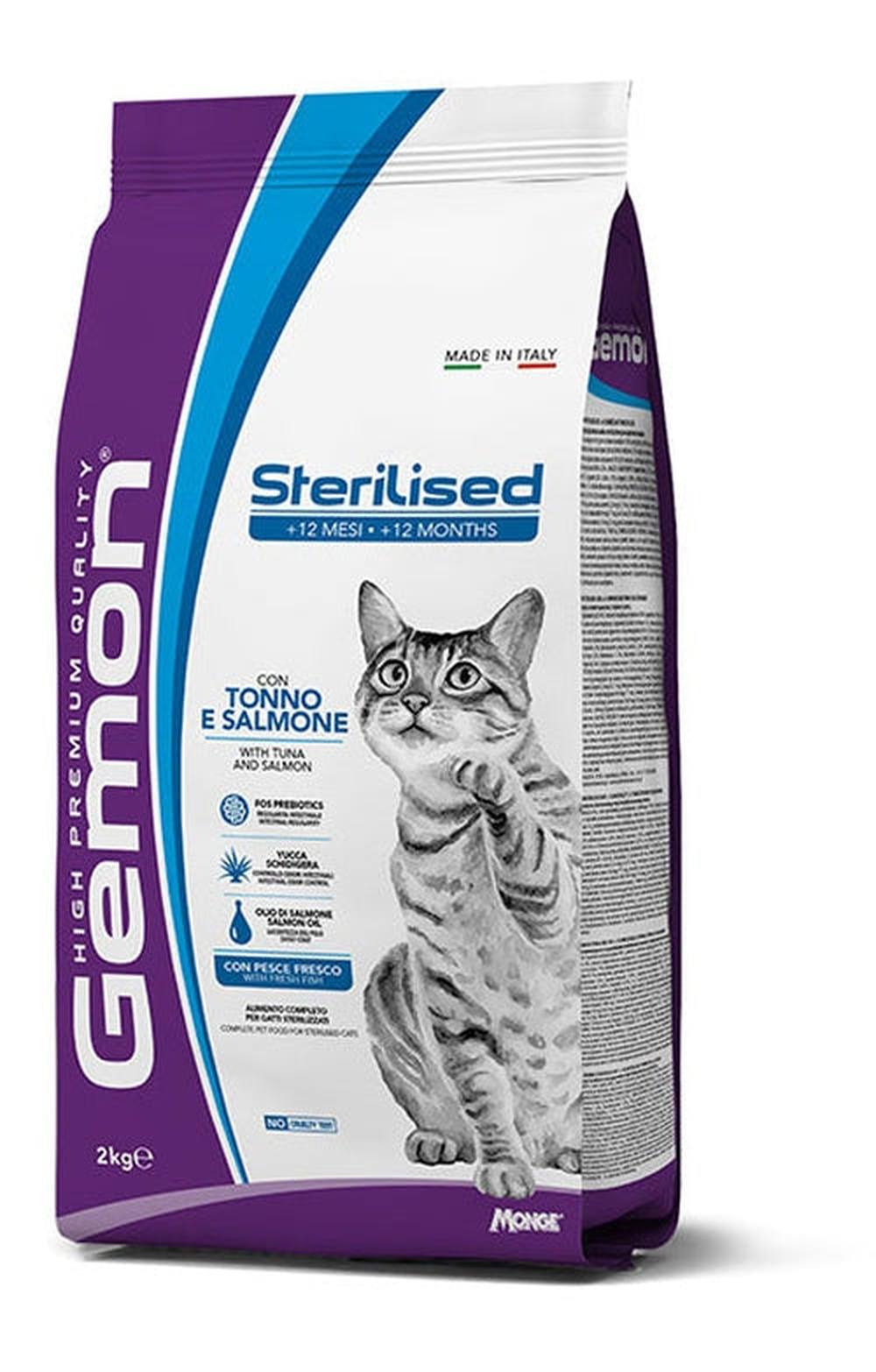 Gemon Sterilised - Tonno e Salmone CAT