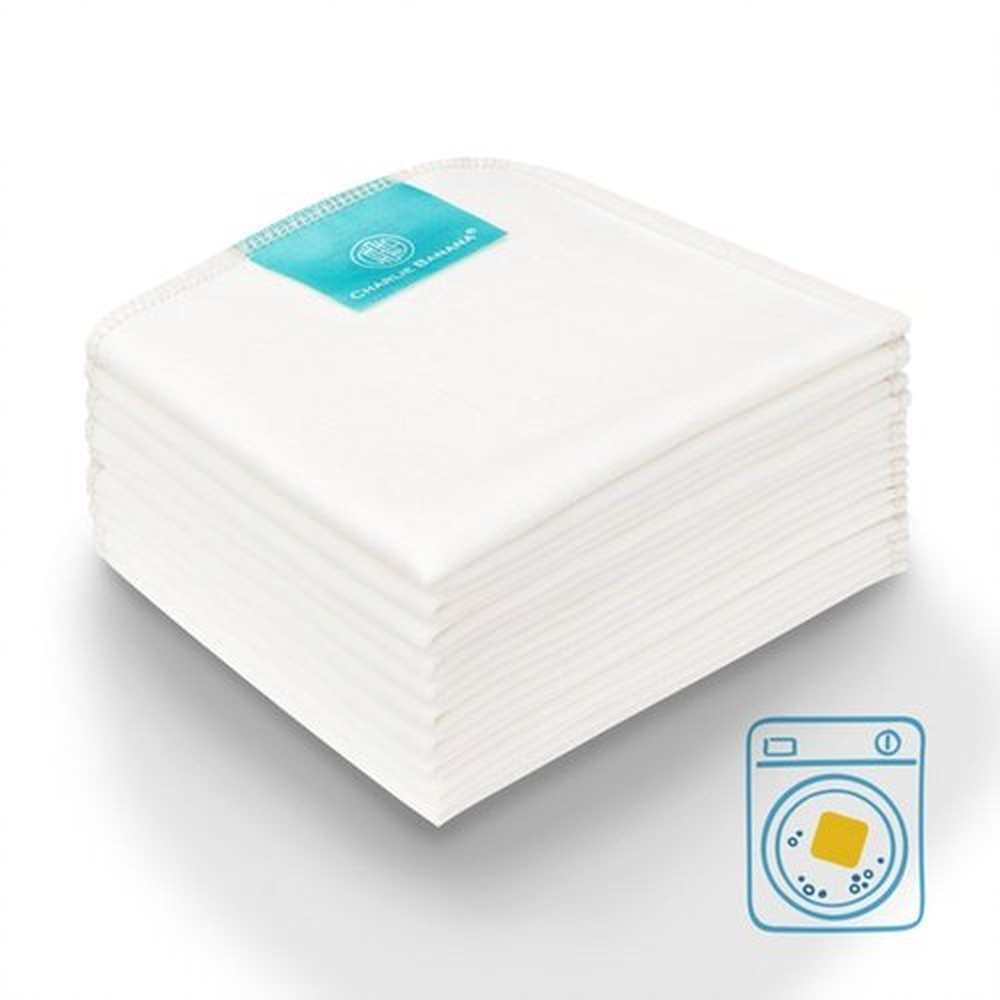 Salviette in cotone Charlie Banana