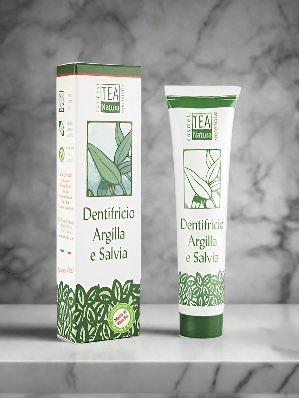 Clay and Sage Toothpaste - TeaNatura