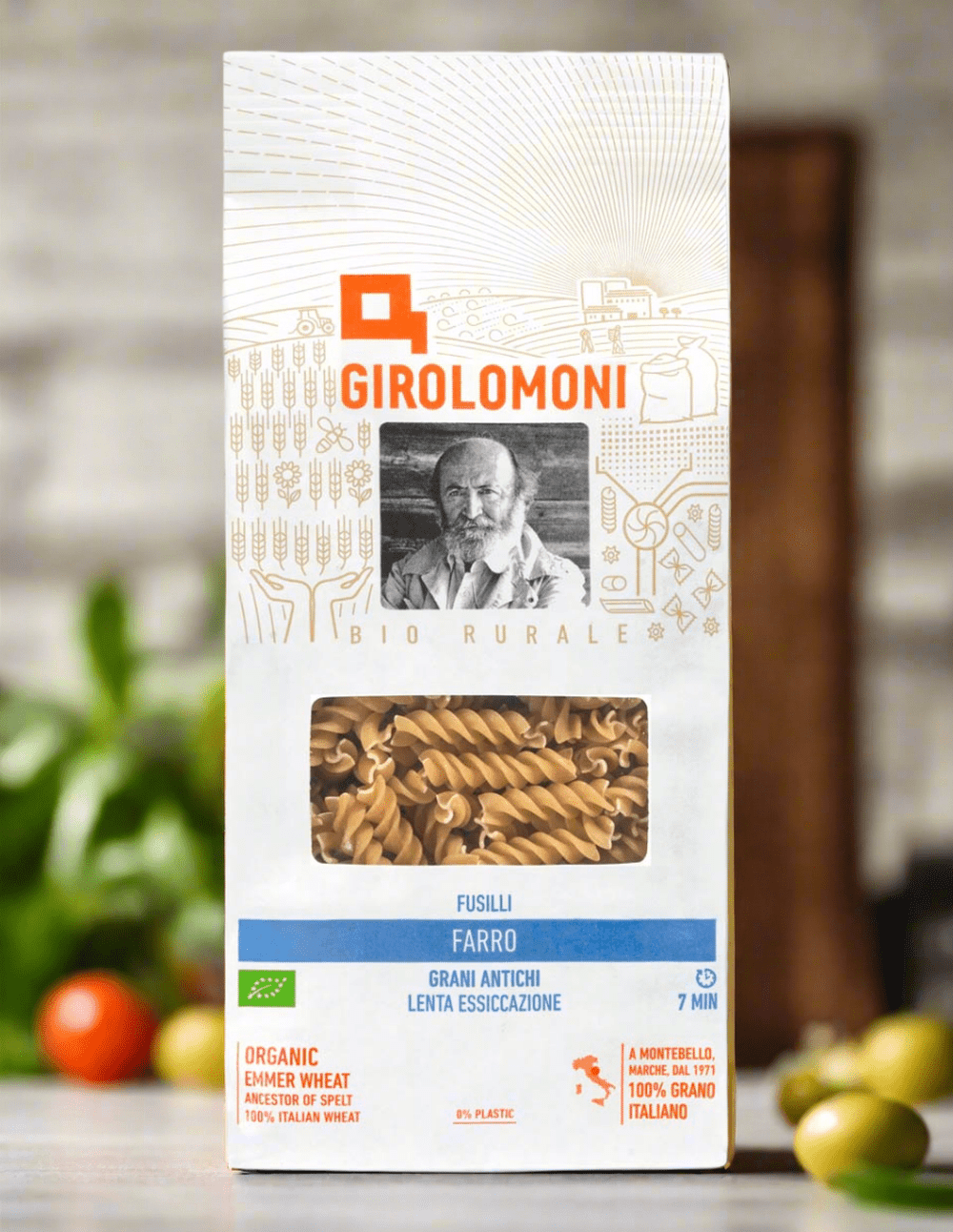 Organic Farro Fusilli - Girolomoni
