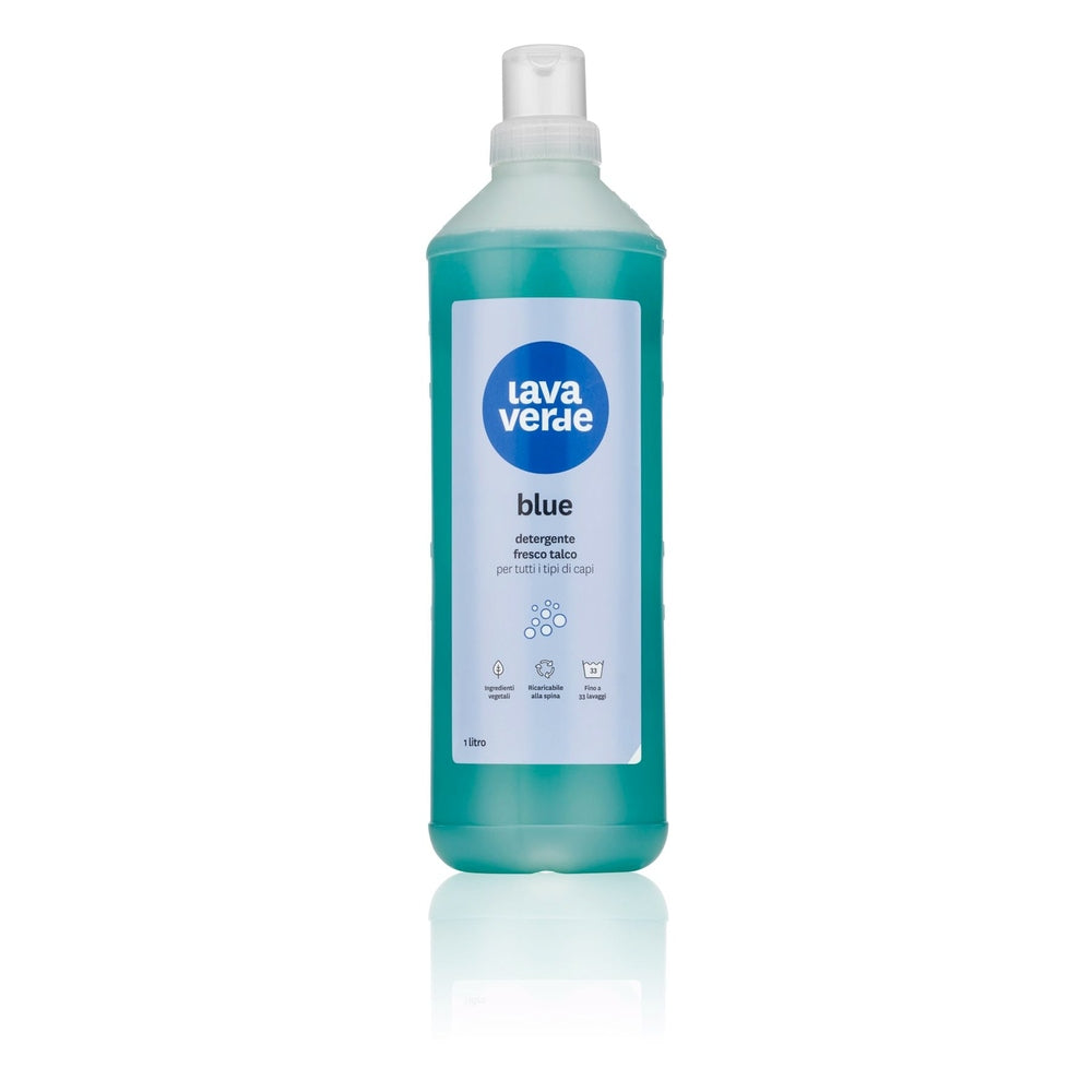 blue fresco talco detergente lavaverde sfuso