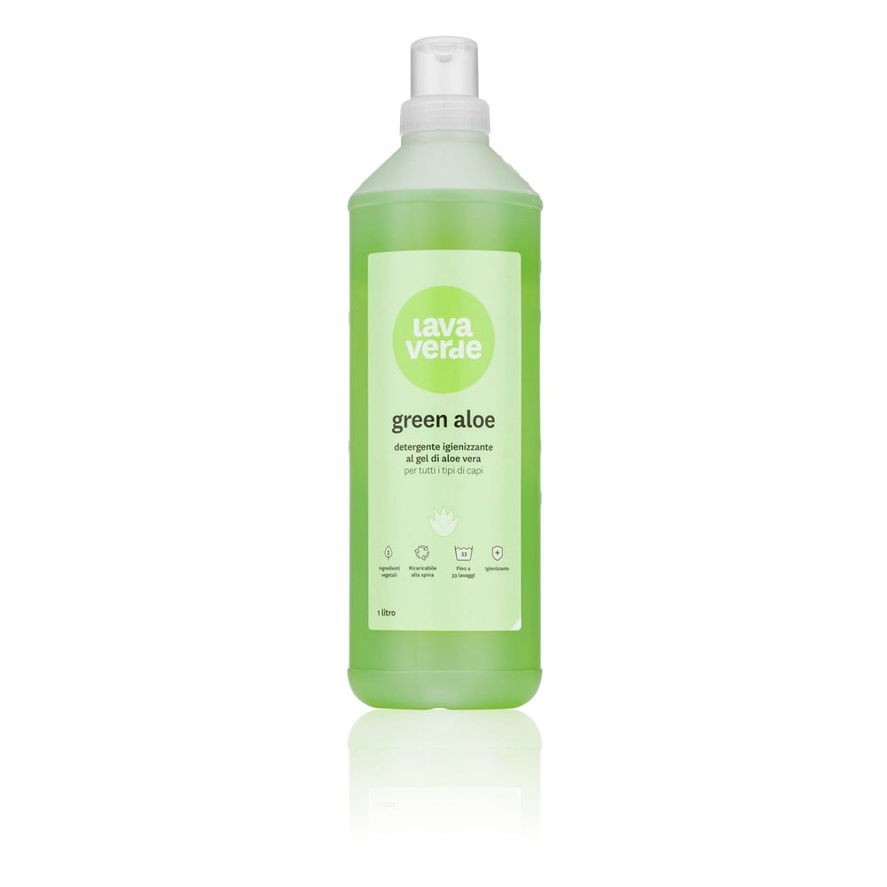 green aloe detergente lavaverde sfuso