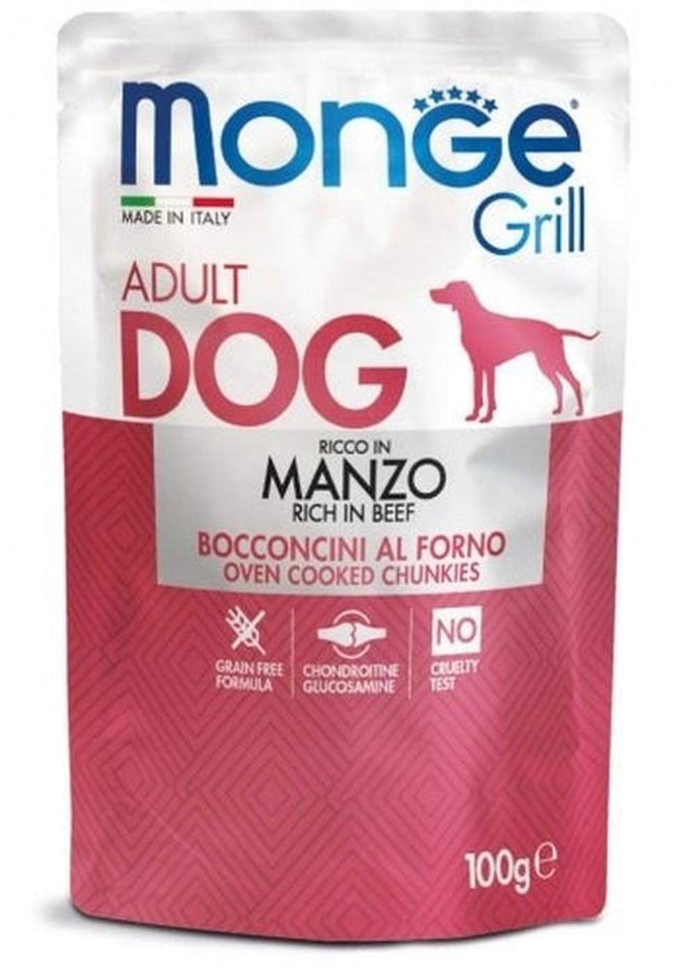 monge grill dog manzo adult
