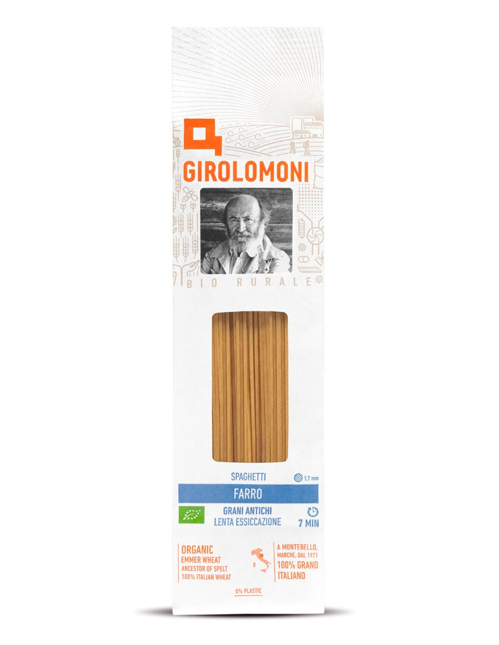 Organic Farro Spaghetti - Girolomoni