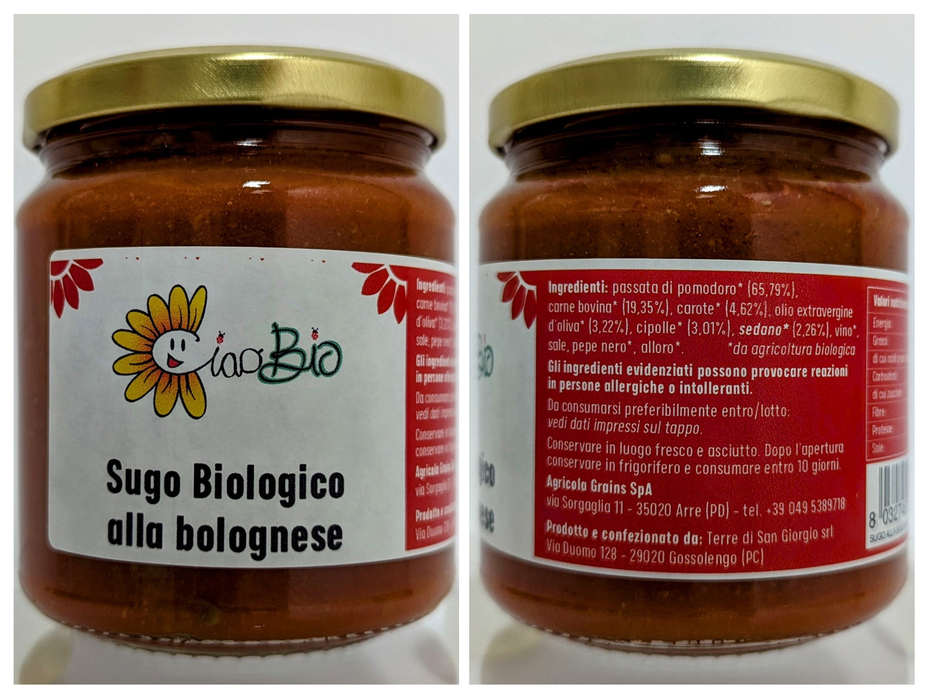 Sugo alla Bolognese BIOLOGICO 300gr