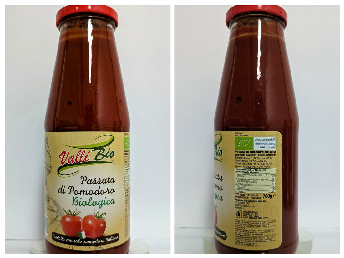 Passata di Pomodoro BIOLOGICO 700gr