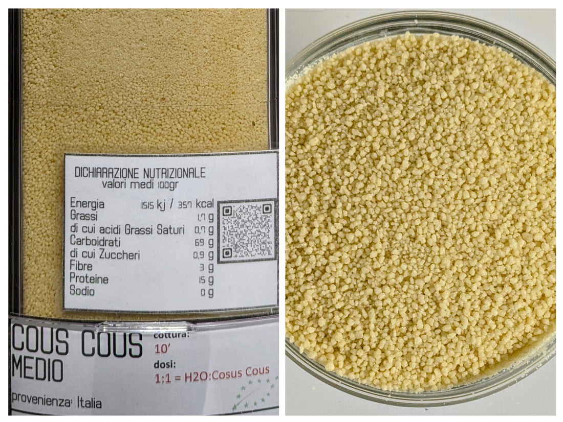 Cous Cous medio BIOLOGICO