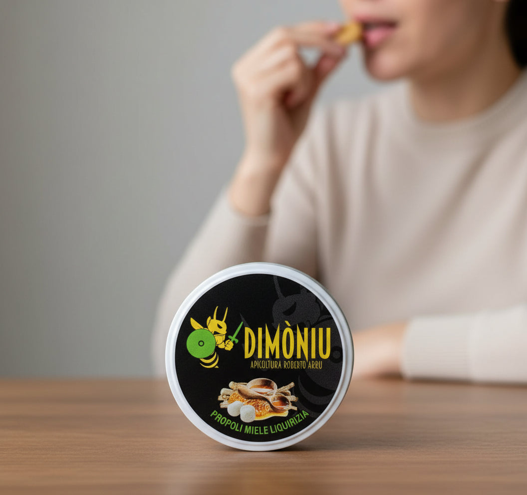 Caramelle balsamiche propoli Miele e Liquirizia - Apicoltura Roberto Arru