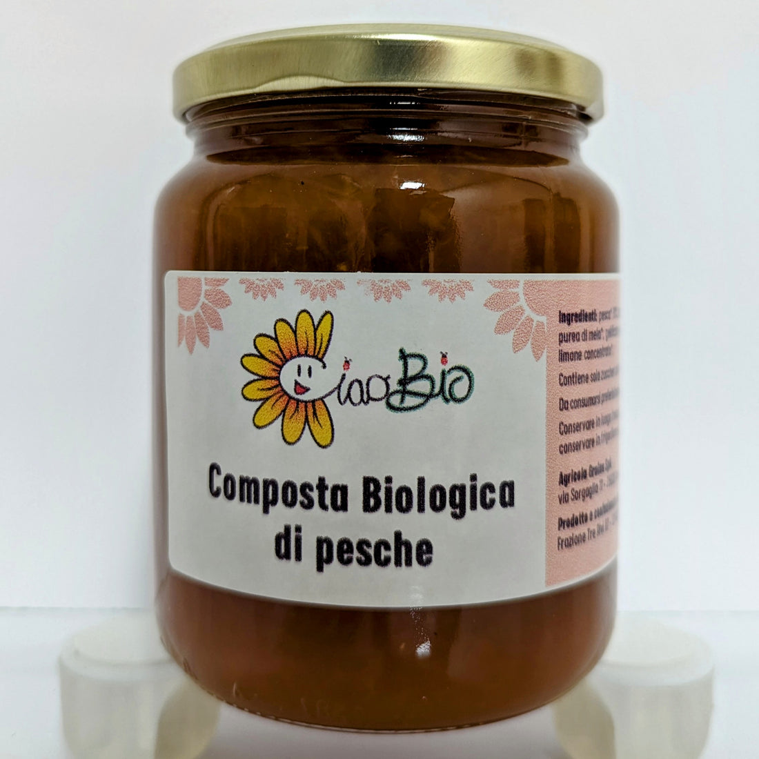 Composta di Pesche BIOLOGICA 390gr