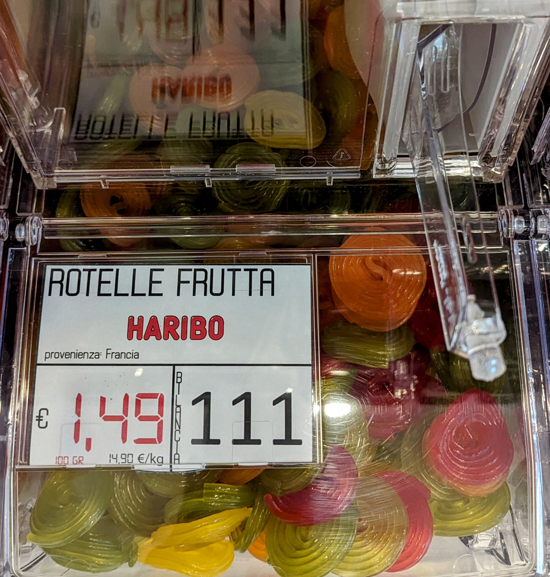 Rotelle Frutta HARIBO