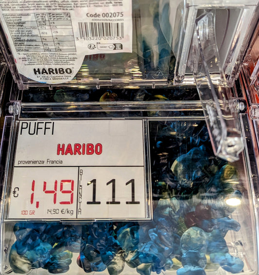 Puffi HARIBO 100gr