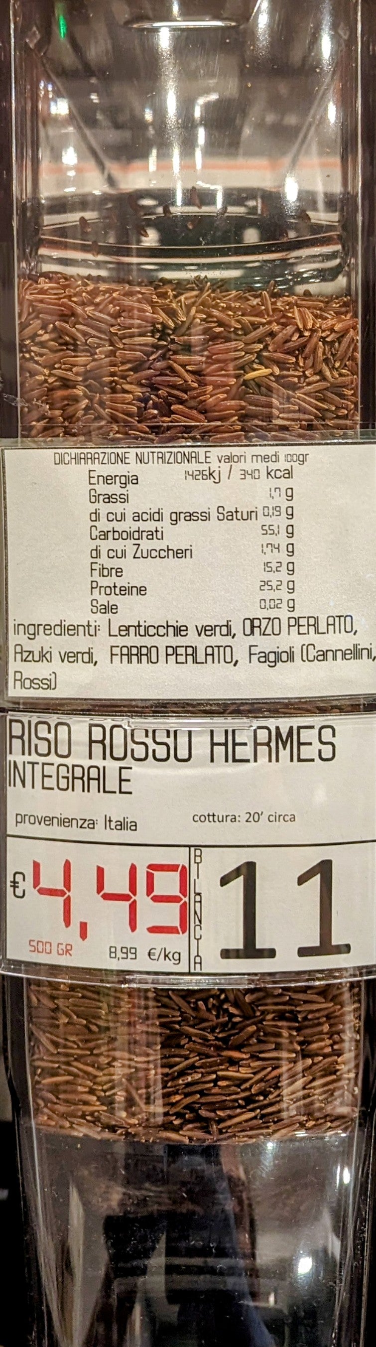 RIso Rosso HERMES integrale