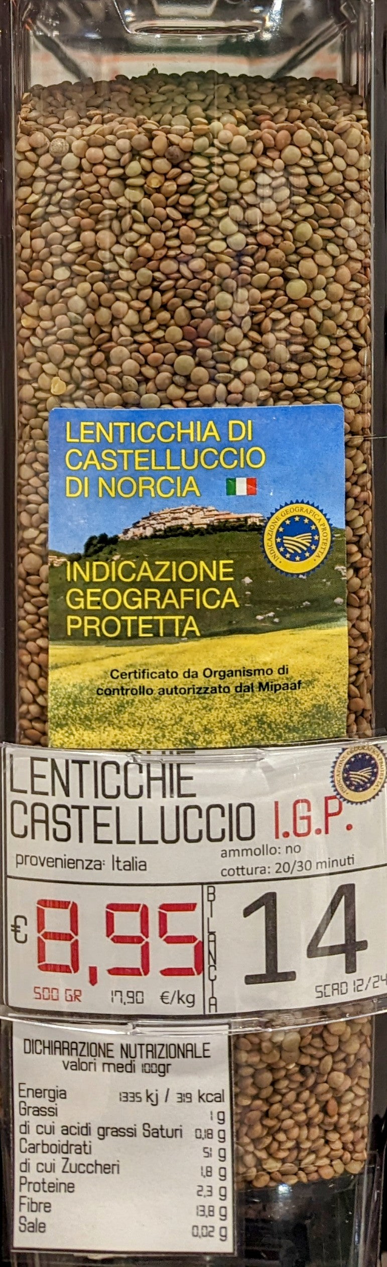 Lenticchie Castelluccio di Norcia I.G.P.