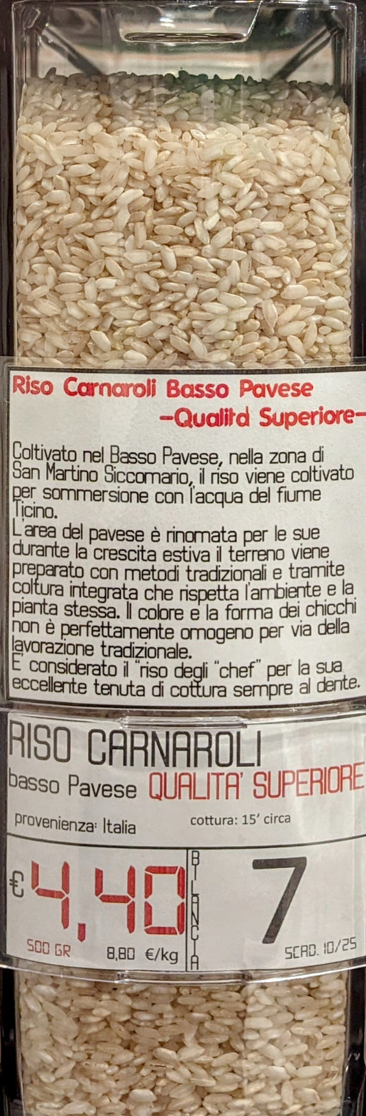 Riso Carnaroli Basso Pavese - Qualità Superiore