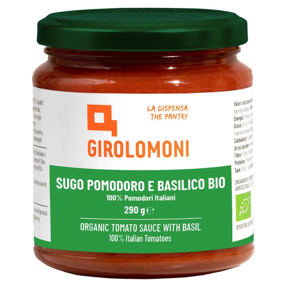Sugo Pomodoro e Basilico BIO - GIROLOMONI