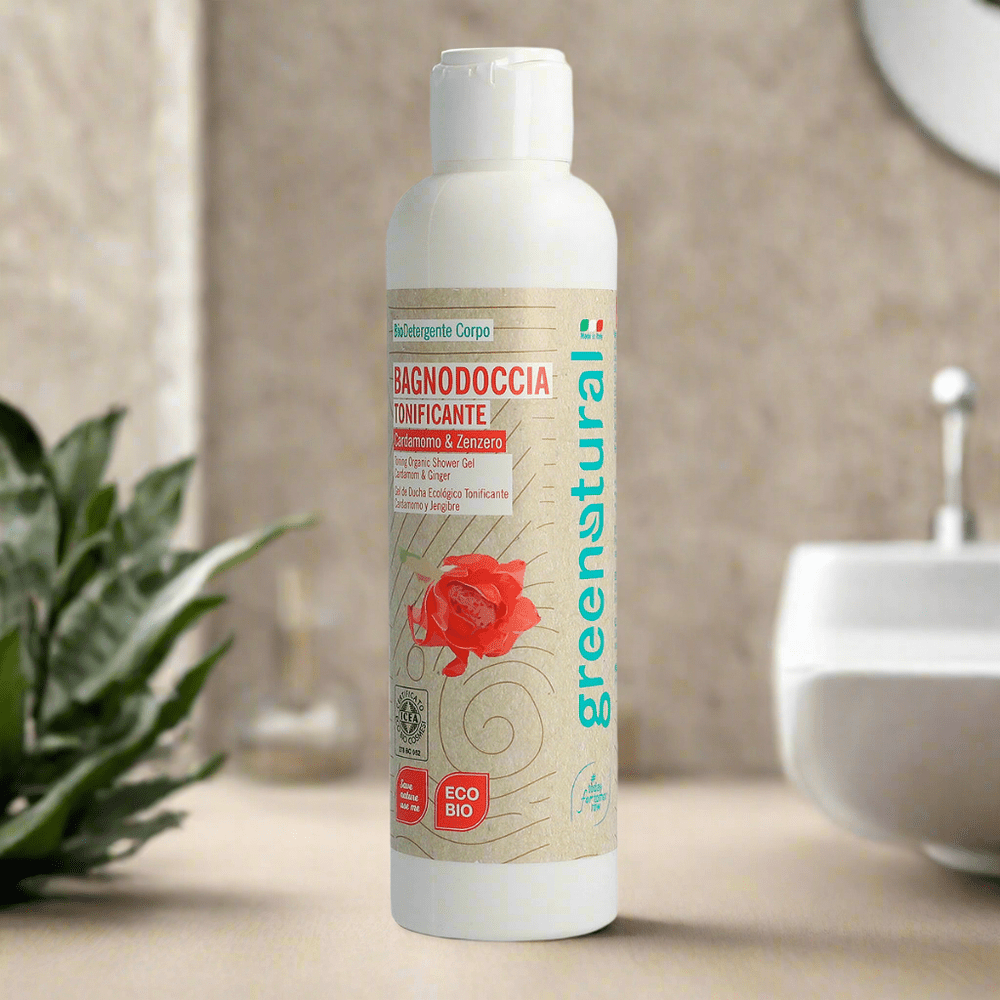 Bagnodoccia Tonificante Cardamomo &amp; Zenzero - Greenatural