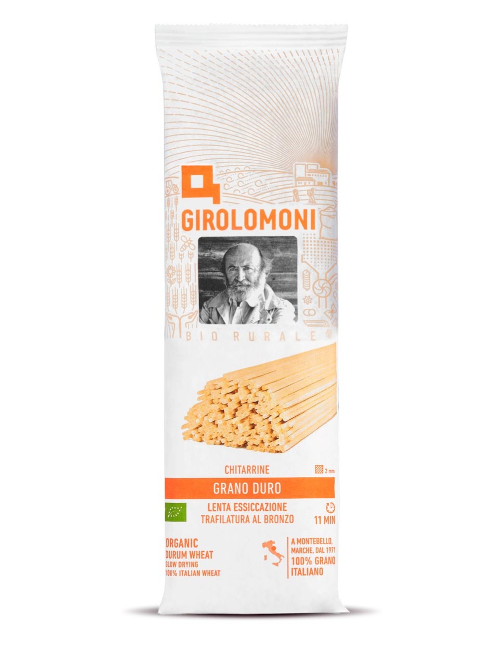 Chitarrine BIO trafilatura ruvida - Girolomoni