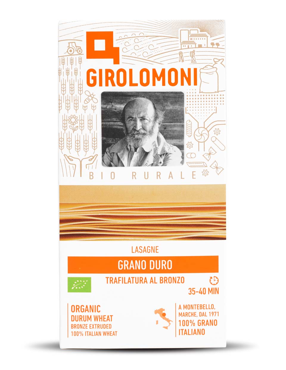 Lasagne BIO trafilatura ruvida - Girolomoni