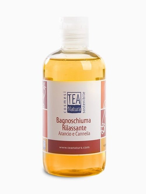 Bagno schiuma rilassante arancio e cannella 250ml teanatura