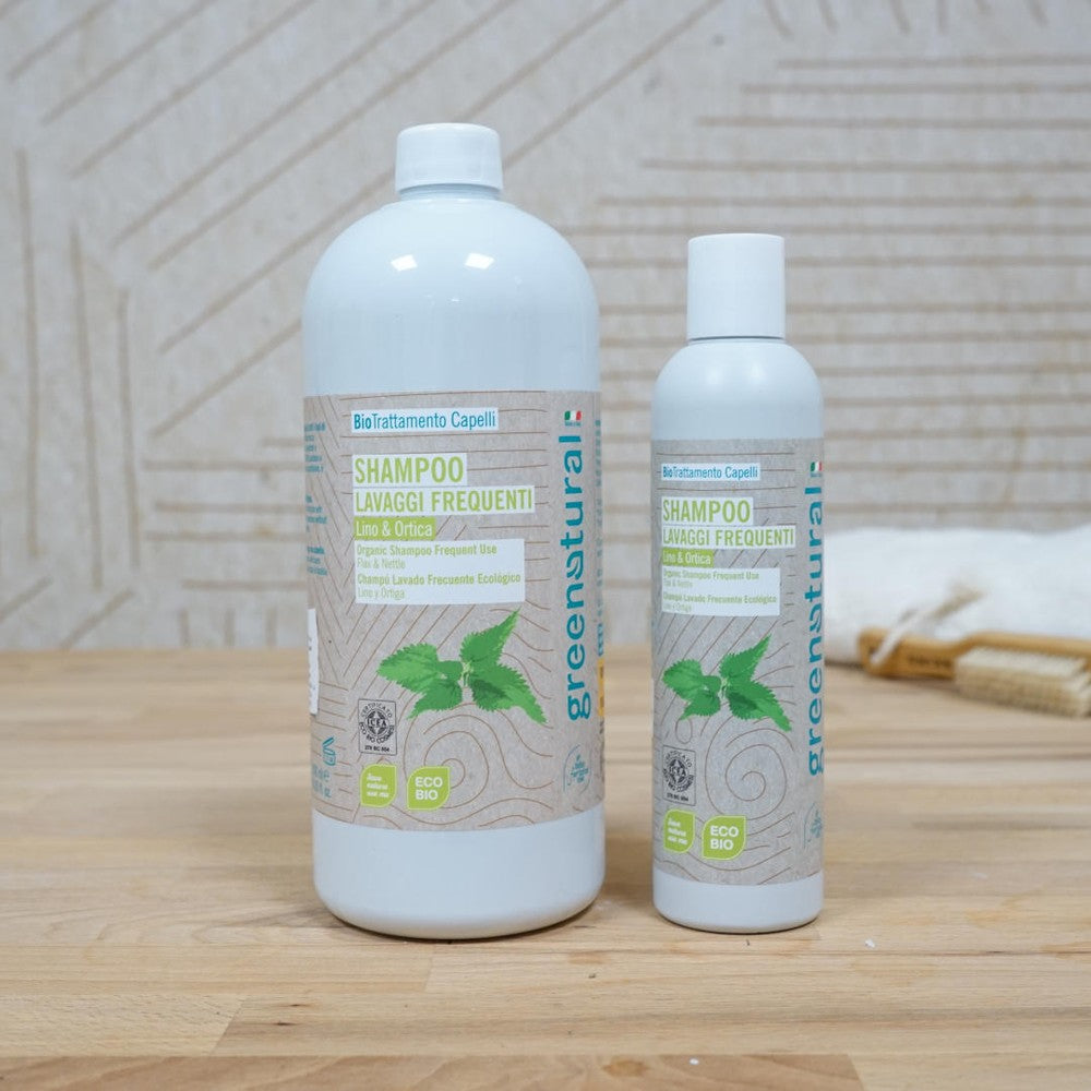 Shampoo Lavaggi Frequenti Lino & Ortica - Greenatural