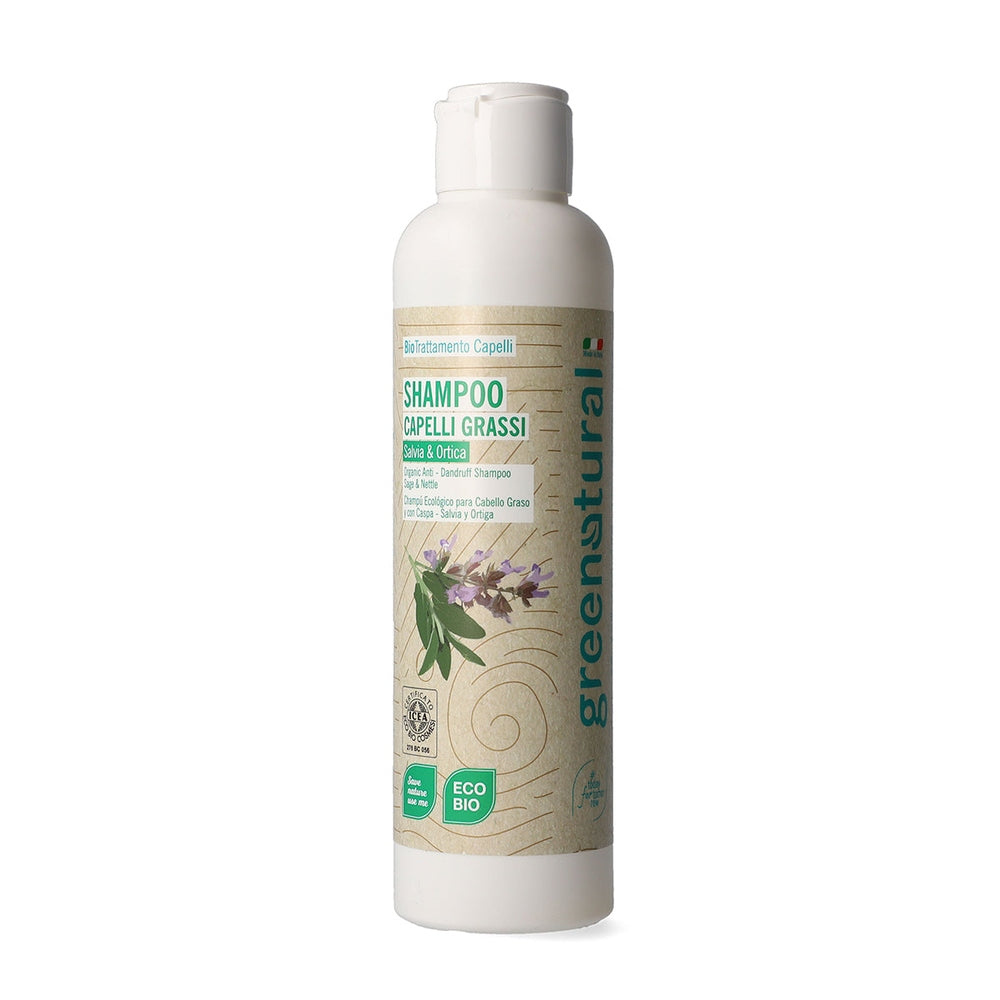 Shampoo Capelli Grassi e con Forfora Salvia & Ortica