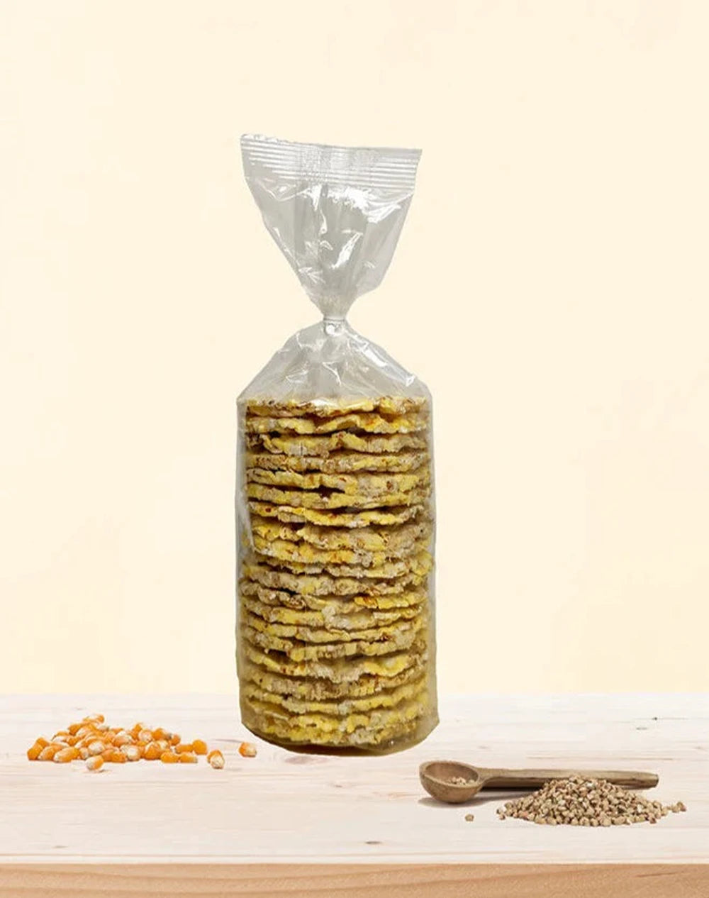 Organic Corn and Buckwheat Crackers - Cavanna