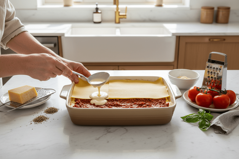 Organic Lasagne Rough Drawing - Girolomoni