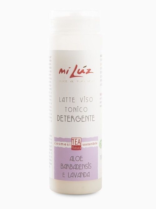 latte viso tonico detergente aloe e lavanda teanatura