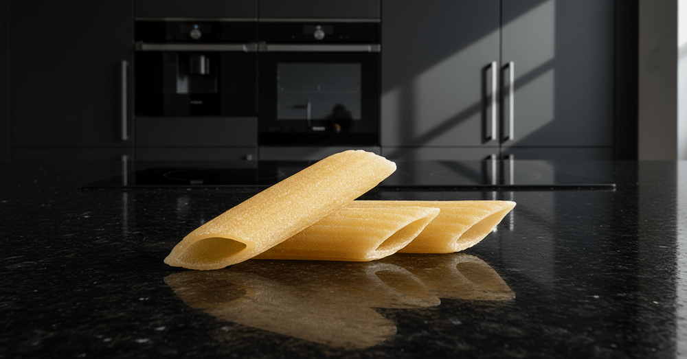 Organic Semi-Whole Grain Penne Rigate by Graziella-Ra Khorasan - Girolomoni