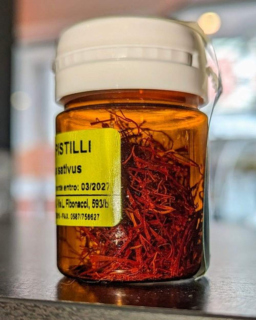 Zafferano pistilli