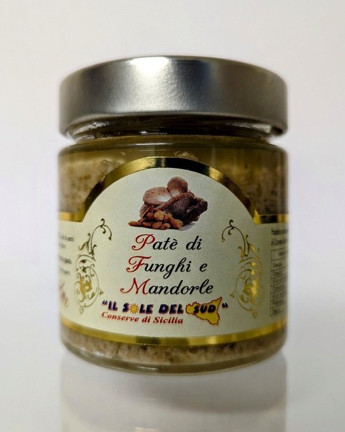 Patè di Funghi e Mandorle 190gr