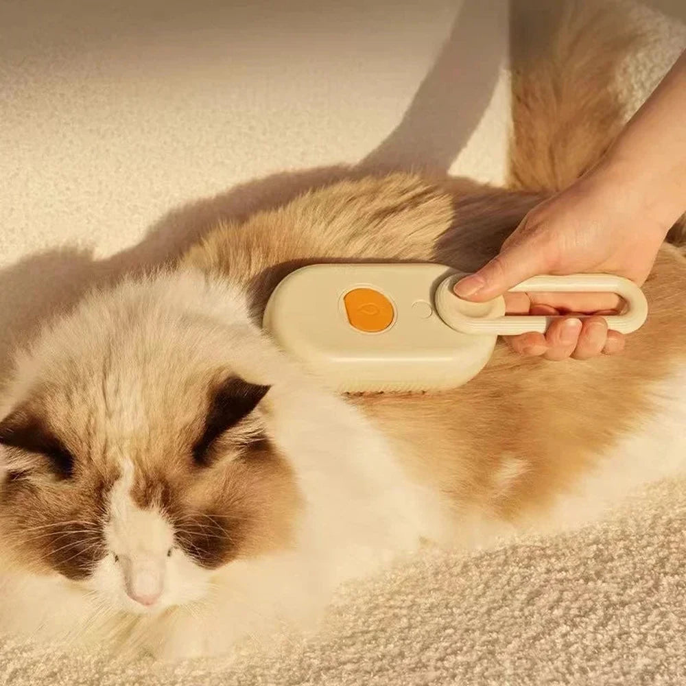 Spazzola Elettrica 3-in-1 per Cani e Gatti