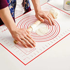 Tappetino in Silicone Antiadente per Impasti – Oversize 80/70/60 cm | Ideale per Pizza, Crepes, Pasta e Dolci