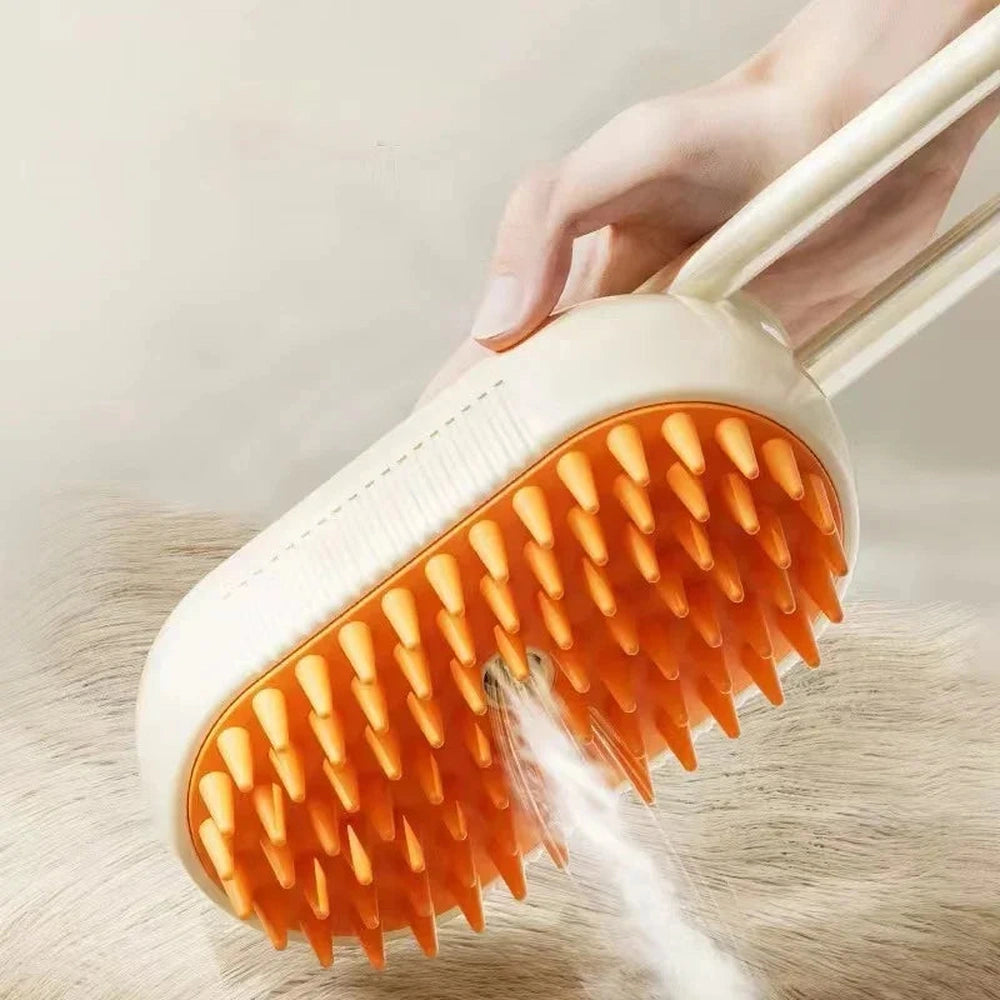 Spazzola Elettrica 3-in-1 per Cani e Gatti