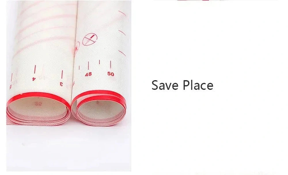 Tappetino in Silicone Antiadente per Impasti – Oversize 80/70/60 cm | Ideale per Pizza, Crepes, Pasta e Dolci