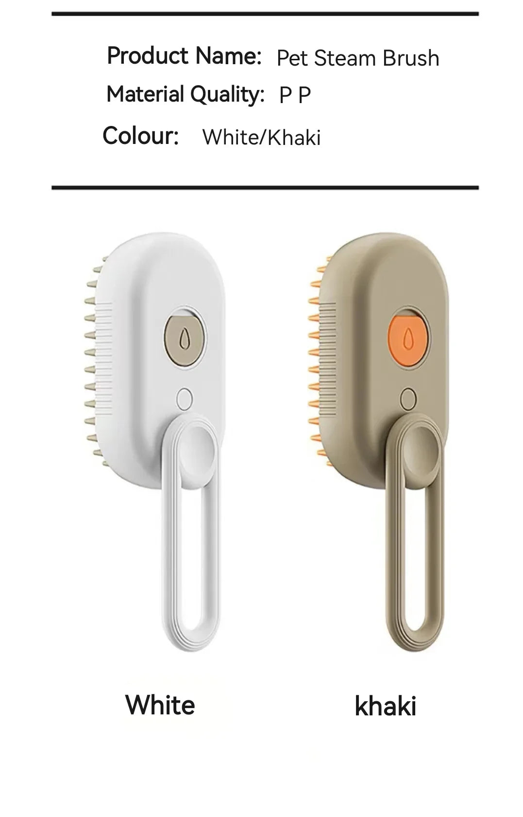 Spazzola Elettrica 3-in-1 per Cani e Gatti
