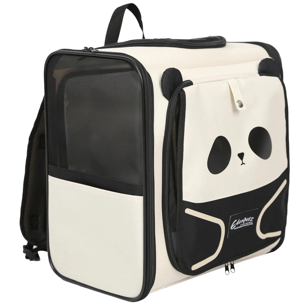 EDENPETZ Dog and Cat Carrier Backpack – Double Shoulder Strap, 10 kg Capacity