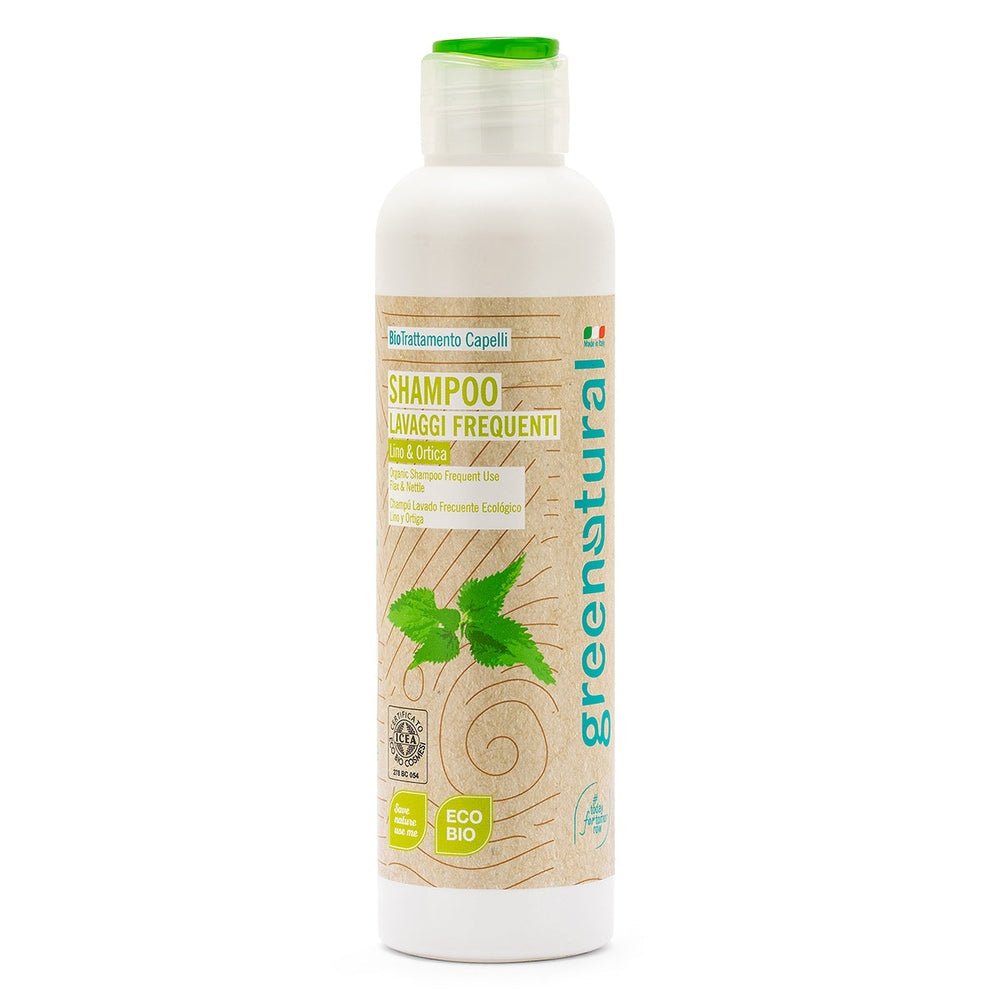 Shampoo Lavaggi Frequenti Lino & Ortica - Greenatural