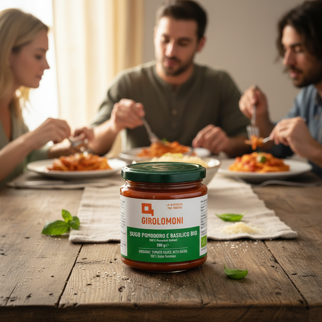Sugo Pomodoro e Basilico BIO - GIROLOMONI