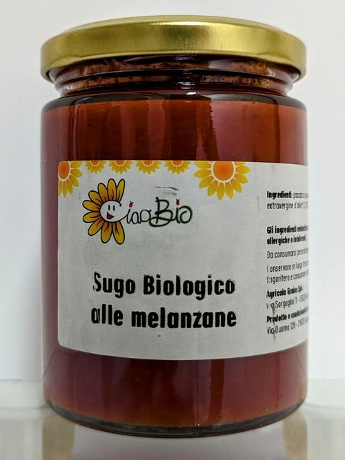 Sugo melanzane biologico