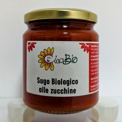 Sugo zucchine biologico