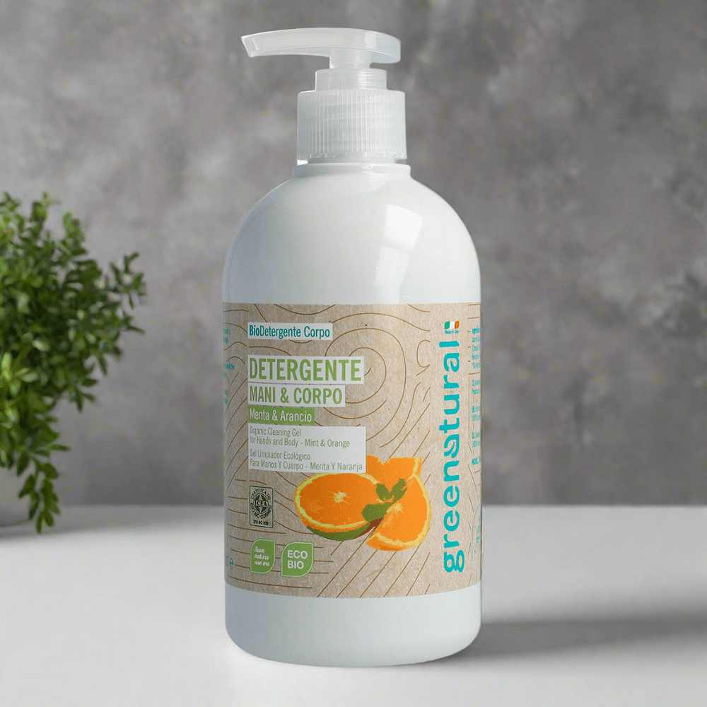 Greenatural Mint &amp; Orange Hand and Body Wash
