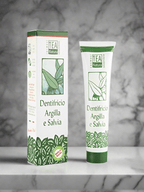 Clay and Sage Toothpaste - TeaNatura 