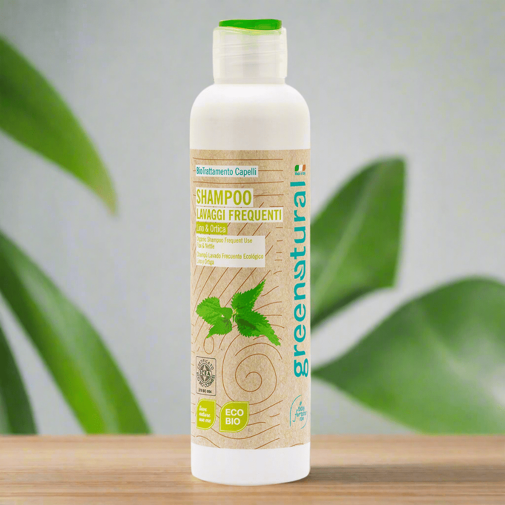 Greenatural Frequent Washing Shampoo with Flaxseed &amp; Nettle