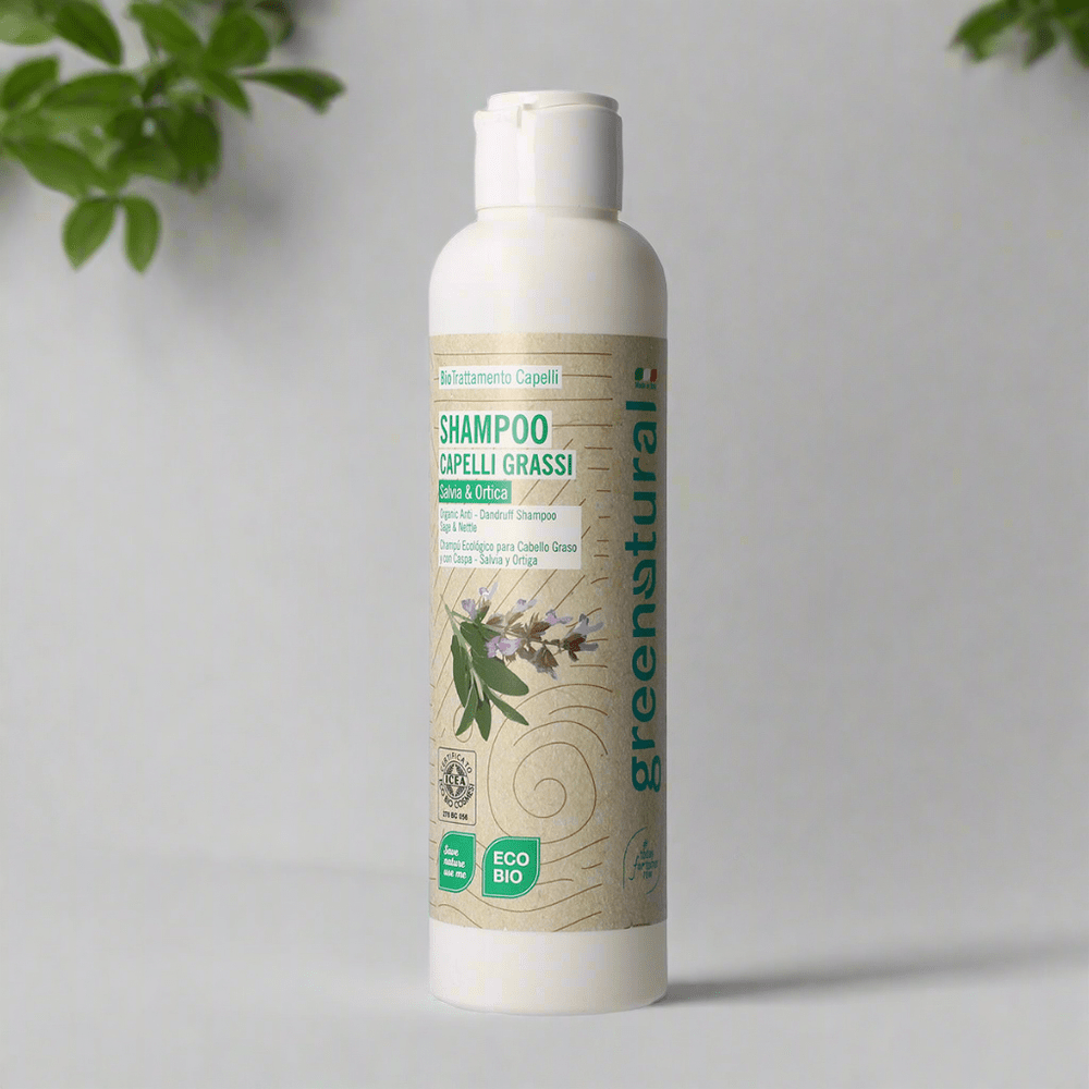 Greenatural Sage &amp; Nettle Shampoo for Oily and Dandruff Hair