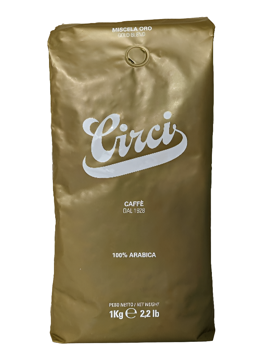 miscela oro 100% arabica circi caffè