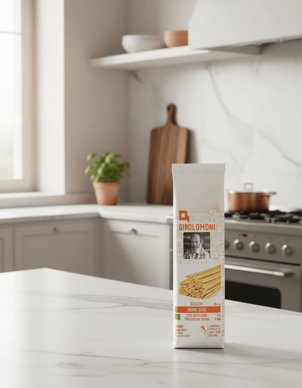 Bucatini BIO trafilatura ruvida - Girolomoni